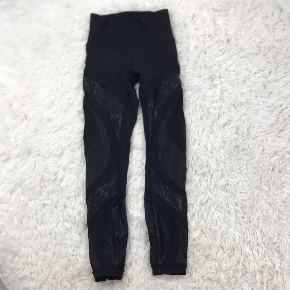 Lululemon Wunder Under High-Rise Tight 25" *Lace Black